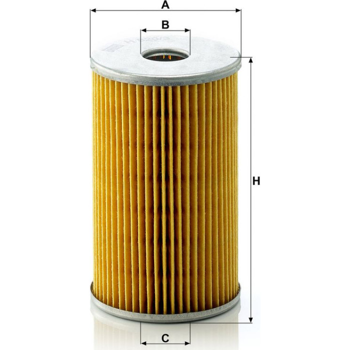MANN-FILTER Ölfilter LKW H 820/3 X MANN-FILTER Ölfilter LKW H 820/3 X