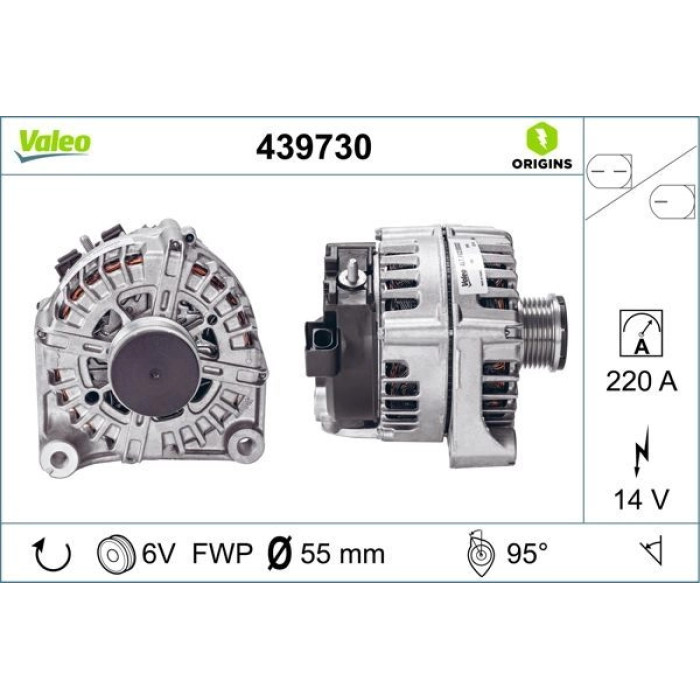 Valeo Lichtmaschine 439730 Valeo Lichtmaschine 439730