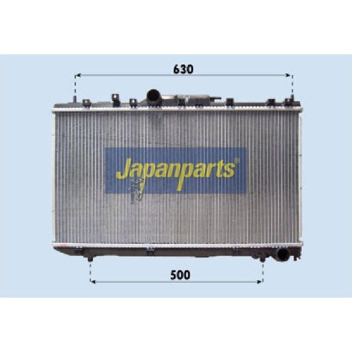 Japanparts Motorkühler RDA153098 Japanparts Motorkühler RDA153098