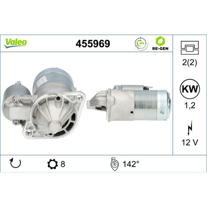 Valeo Anlasser 455969