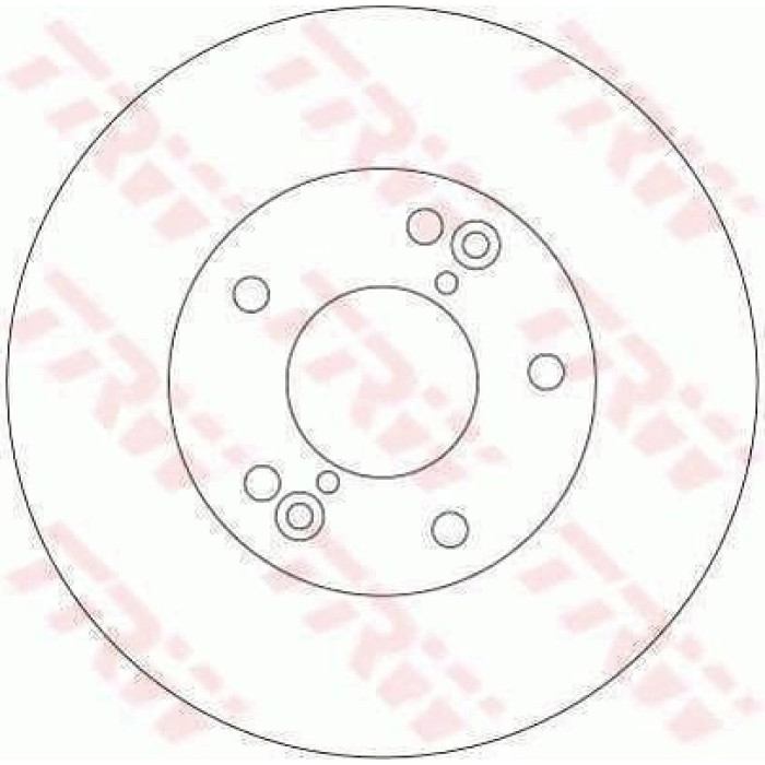 TRW Bremsscheibe DF4292 TRW Bremsscheibe DF4292