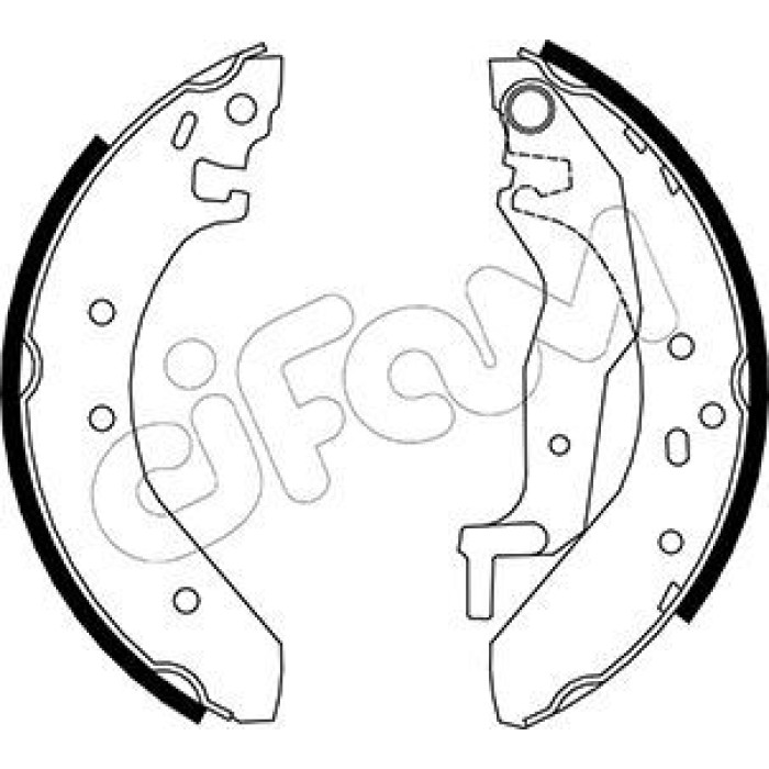 CIFAM Bremsbackensatz 153-006 CIFAM Bremsbackensatz 153-006