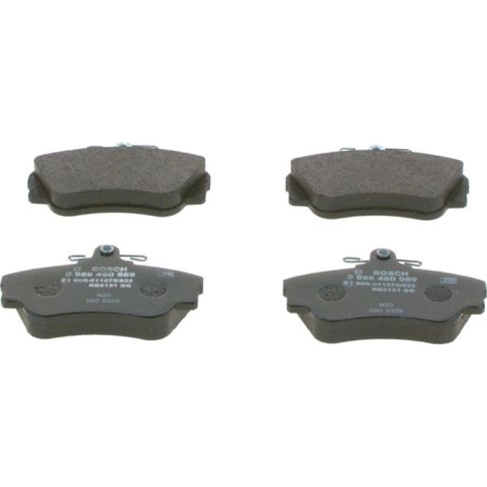 Bosch Bremsbelagsatz 0 986 460 989 Bosch Bremsbelagsatz 0 986 460 989