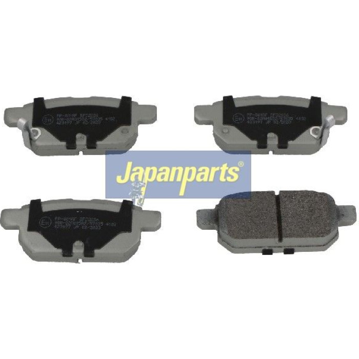 Japanparts Bremsbeläge PP-801AF Japanparts Bremsbeläge PP-801AF
