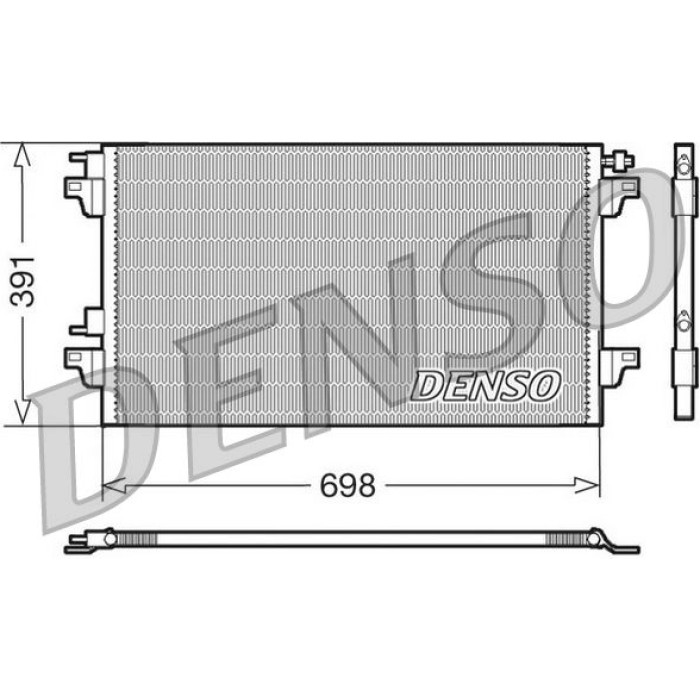 Denso Klimakondensator DCN23015 Denso Klimakondensator DCN23015
