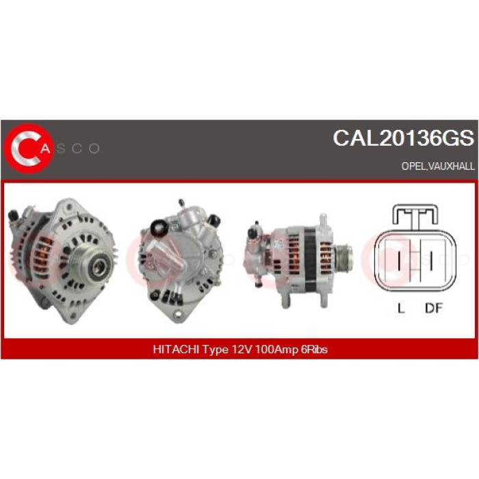CASCO Generator CAL20136GS CASCO Generator CAL20136GS