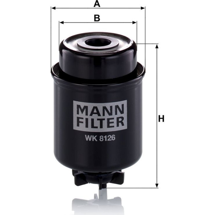 MANN-FILTER Kraftstofffilter WK 8126