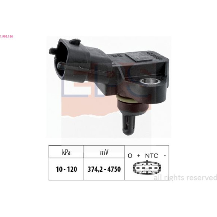 Sensor, Saugrohrdruck 1.993.180 Sensor, Saugrohrdruck 1.993.180