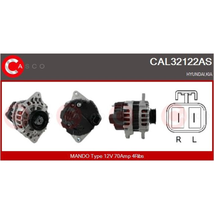 CASCO Generator CAL32122AS CASCO Generator CAL32122AS
