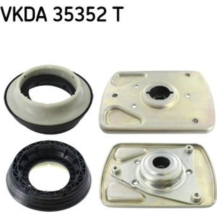 SKF Federbeinlagersatz VKDA 35352 T - Vorderachse, 2 Stück SKF Federbeinlagersatz VKDA 35352 T - Vorderachse, 2 Stück