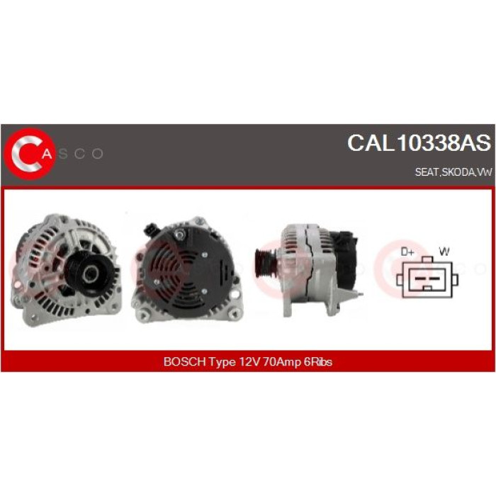 CASCO Generator CAL10338AS CASCO Generator CAL10338AS
