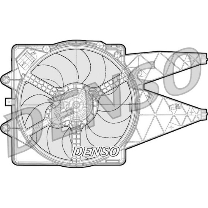Denso Kühlerlüfter DER09091 Denso Kühlerlüfter DER09091