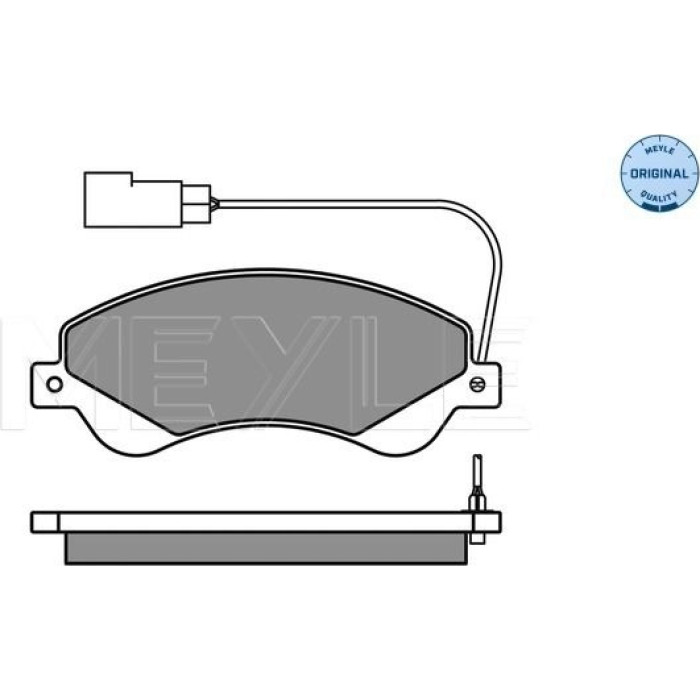 MEYLE Bremsbelagsatz Ford Transit 06- Mit Sensor 025 244 8518/W