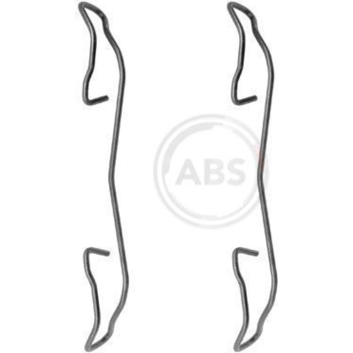 A.B.S. Zubehörsatz Scheibenbremsbeläge 1187Q A.B.S. Zubehörsatz Scheibenbremsbeläge 1187Q