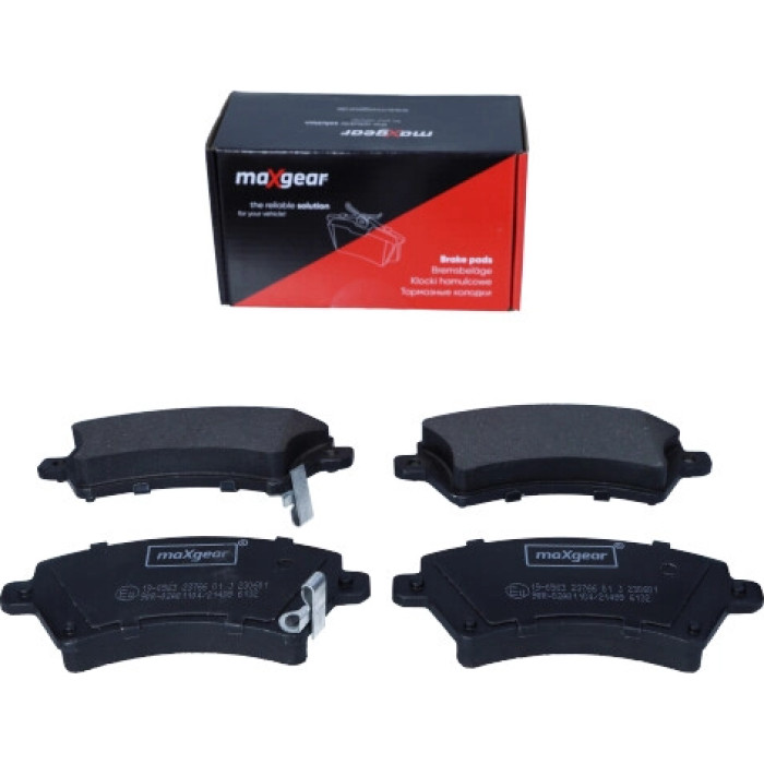 MAXGEAR Bremsbelagsatz 19-0563 Toyota Corolla 01- Uk MAXGEAR Bremsbelagsatz 19-0563 Toyota Corolla 01- Uk