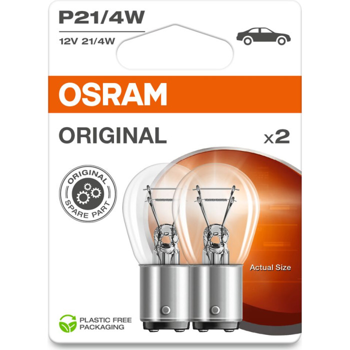 P21/4W 12V 21/4W BAZ15d 2 Stück Blister OSRAM P21/4W 12V 21/4W BAZ15d 2 Stück Blister OSRAM
