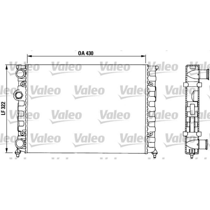 Valeo Motorkühler 730503