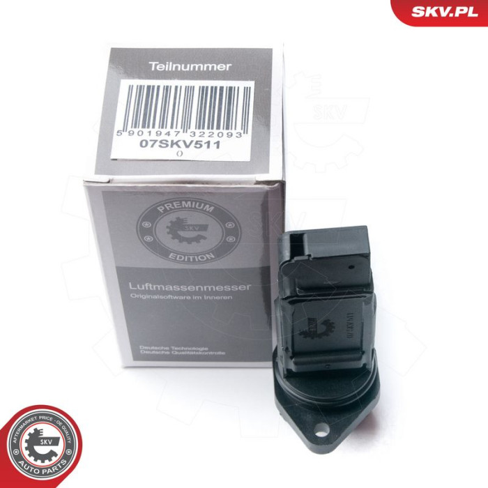 07SKV511 SKV GERMANY Luftmassenmesser Luftmengenmesser 07SKV511 07SKV511 SKV GERMANY Luftmassenmesser Luftmengenmesser 07SKV511