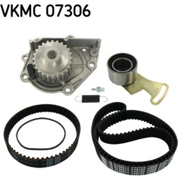 SKF Zahnriemensatz mit Wasserpumpe VKMC 07306 SKF Zahnriemensatz mit Wasserpumpe VKMC 07306
