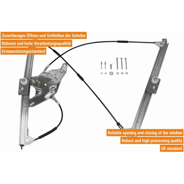 VAICO V10-9807 Fensterheber vorne links, elektrisch, ohne Motor VAICO V10-9807 Fensterheber vorne links, elektrisch, ohne Motor