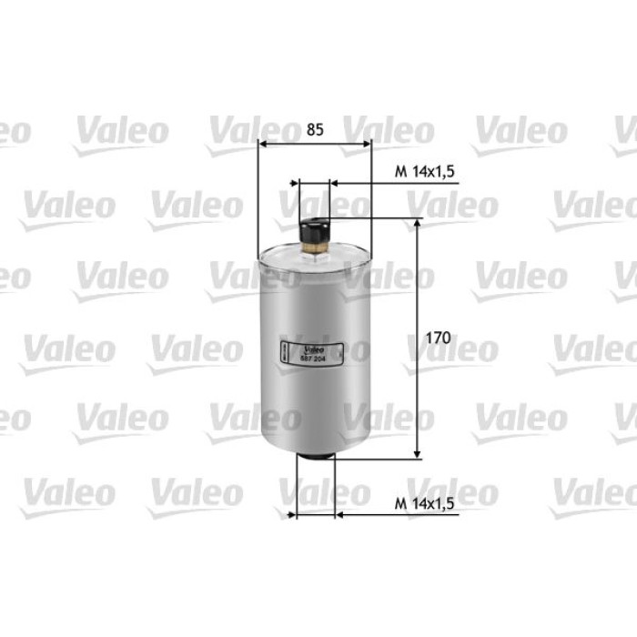 587204 Valeo Kraftstofffilter 587204 587204 Valeo Kraftstofffilter 587204