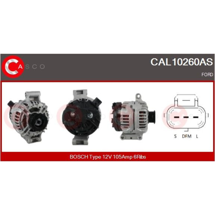 CASCO Generator CAL10260AS CASCO Generator CAL10260AS