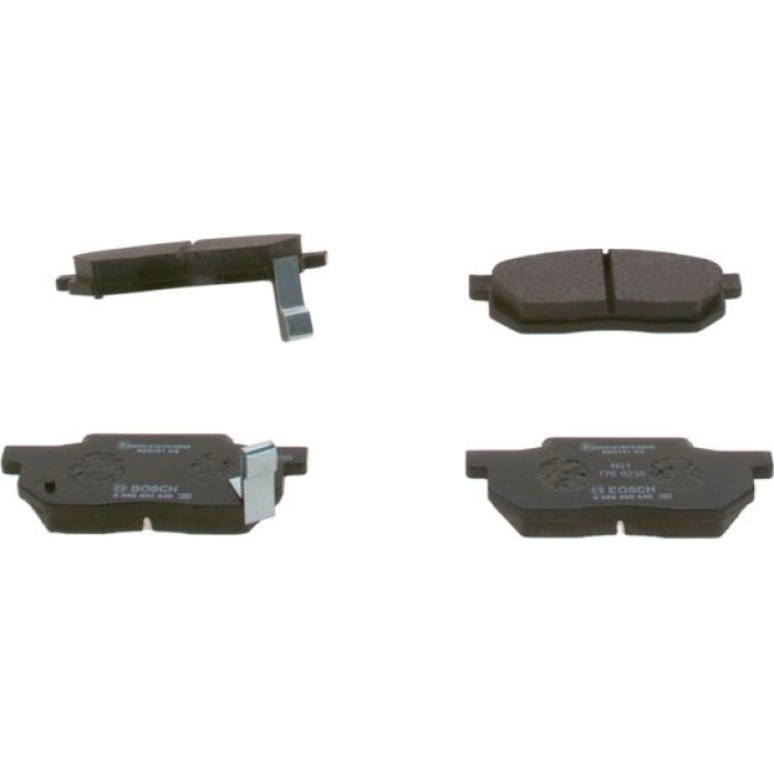 Bosch Bremsbelagsatz 0 986 490 440 Bosch Bremsbelagsatz 0 986 490 440