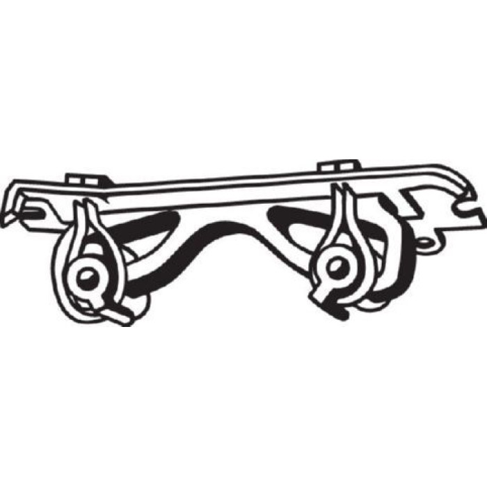Bosal Abgasanlagenhalter 255-417 Bosal Abgasanlagenhalter 255-417