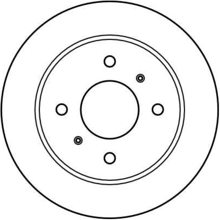 TRW Bremsscheibe Nissan Primera DF2592 TRW Bremsscheibe Nissan Primera DF2592