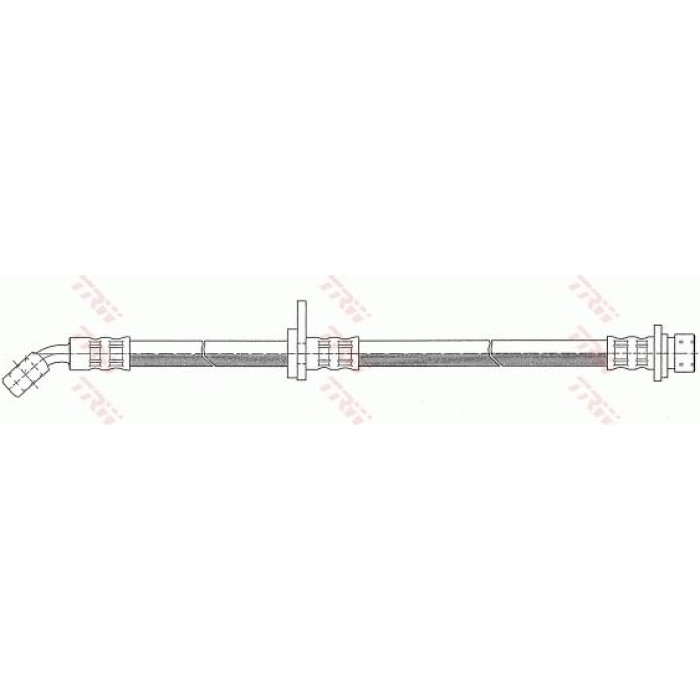 TRW Bremsschlauch PHD395