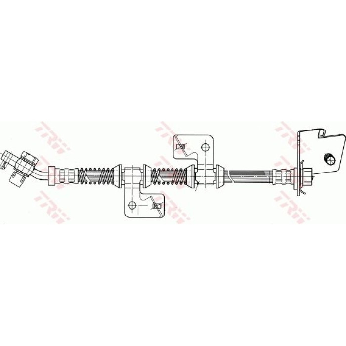 TRW Bremsschlauch PHD633
