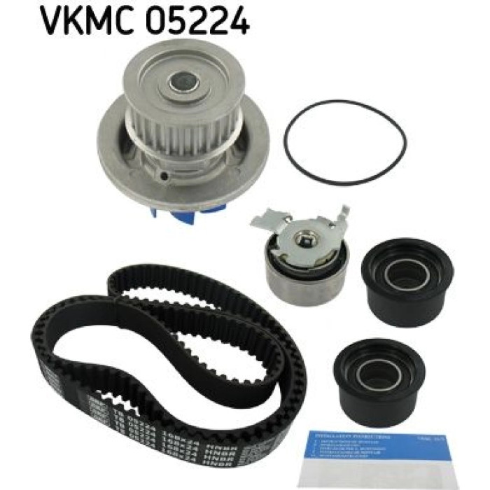 VKMC 05224 SKF Zahnriemensatz mit Wasserpumpe 05224 VKMC 05224 SKF Zahnriemensatz mit Wasserpumpe 05224