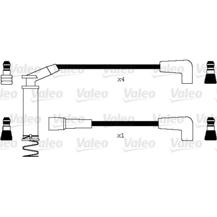 346096 Valeo Zündkabel 346096 346096 Valeo Zündkabel 346096