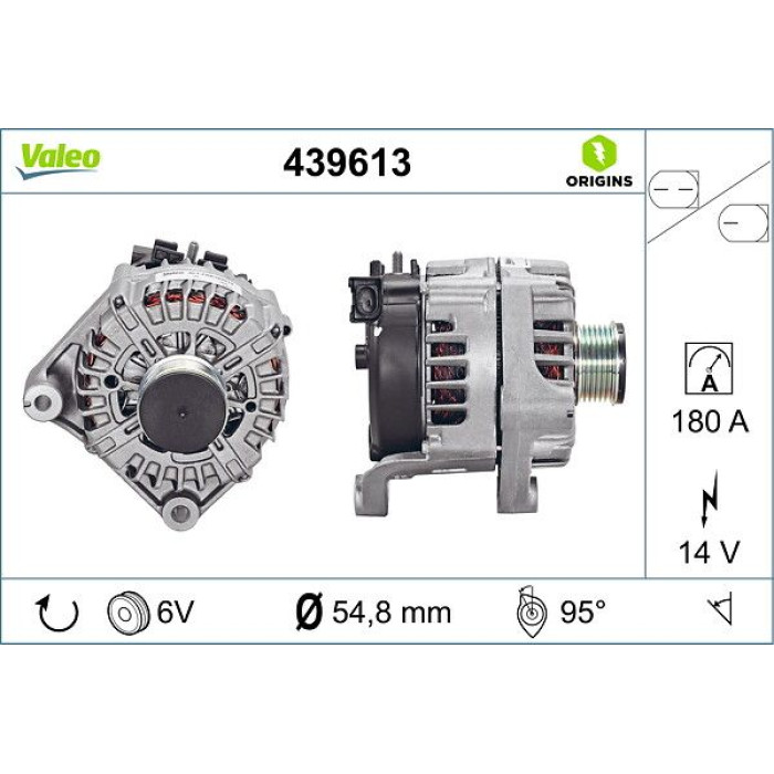 Valeo Lichtmaschine 439613 Valeo Lichtmaschine 439613