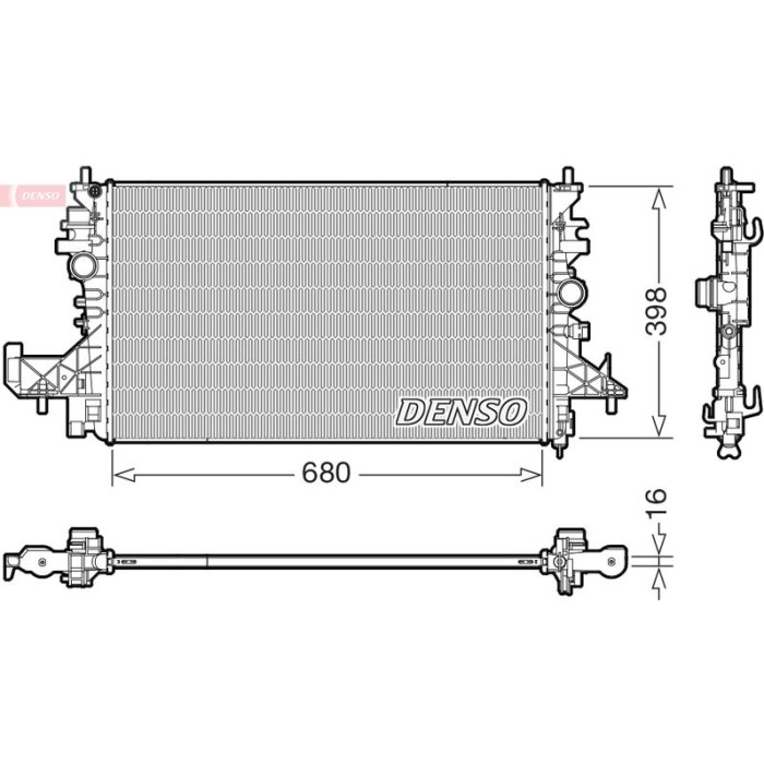 Denso Motorkühler DRM20128