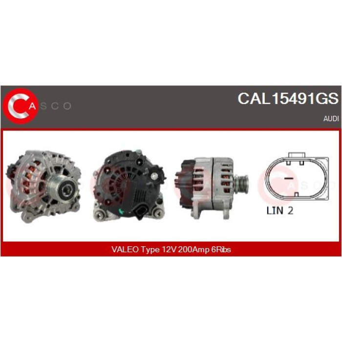 CASCO Generator CAL15491GS CASCO Generator CAL15491GS