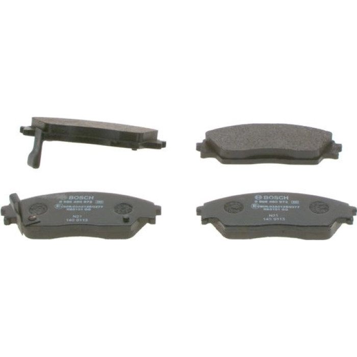 Bosch Bremsbelagsatz 0 986 460 972 Bosch Bremsbelagsatz 0 986 460 972
