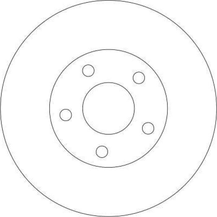 TRW Bremsscheibe Nissan Primera DF4316 TRW Bremsscheibe Nissan Primera DF4316