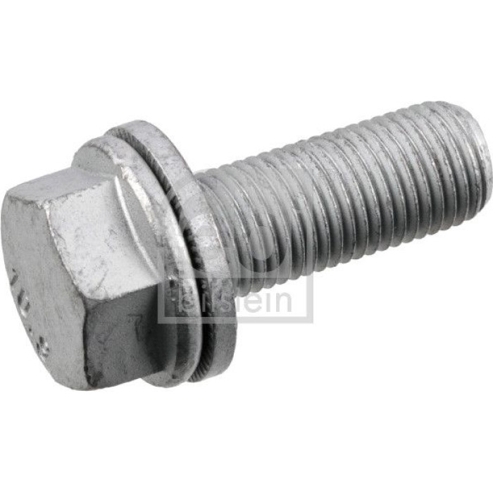 febi bilstein 181551 Schraube für Bremsträger M12 x 1,5 – Gesamtlänge: 50 mm, Länge unter Kopf: 38 mm, Gewindelänge: 33 mm, SW: 18 mm, Klasse: 10.9, Bund-Ø: 23 mm, zinklamellenbeschichtet, OE N 910 417 02 febi bilstein 181551 Schraube für Bremsträger M12 x 1,5 – Gesamtlänge: 50 mm, Länge unter Kopf: 38 mm, Gewindelänge: 33 mm, SW: 18 mm, Klasse: 10.9, Bund-Ø: 23 mm, zinklamellenbeschichtet, OE N 910 417 02