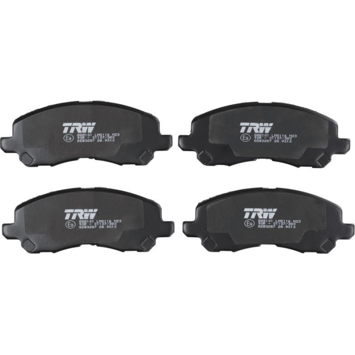 TRW Bremsbeläge Vorderachse GDB3287 TRW Bremsbeläge Vorderachse GDB3287