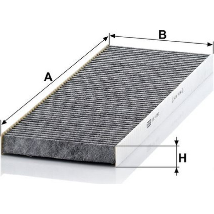 CUK 4151 MANN-FILTER Innenraumfilter Aktivkohle 4151 CUK 4151 MANN-FILTER Innenraumfilter Aktivkohle 4151