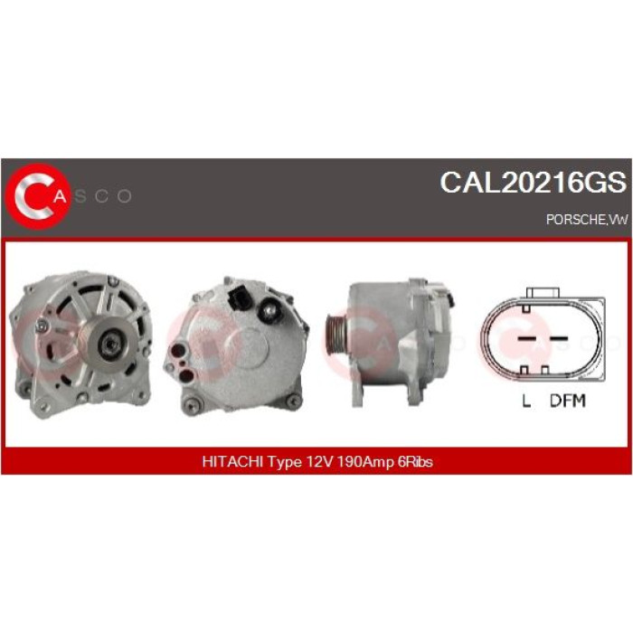 CASCO Generator CAL20216GS CASCO Generator CAL20216GS