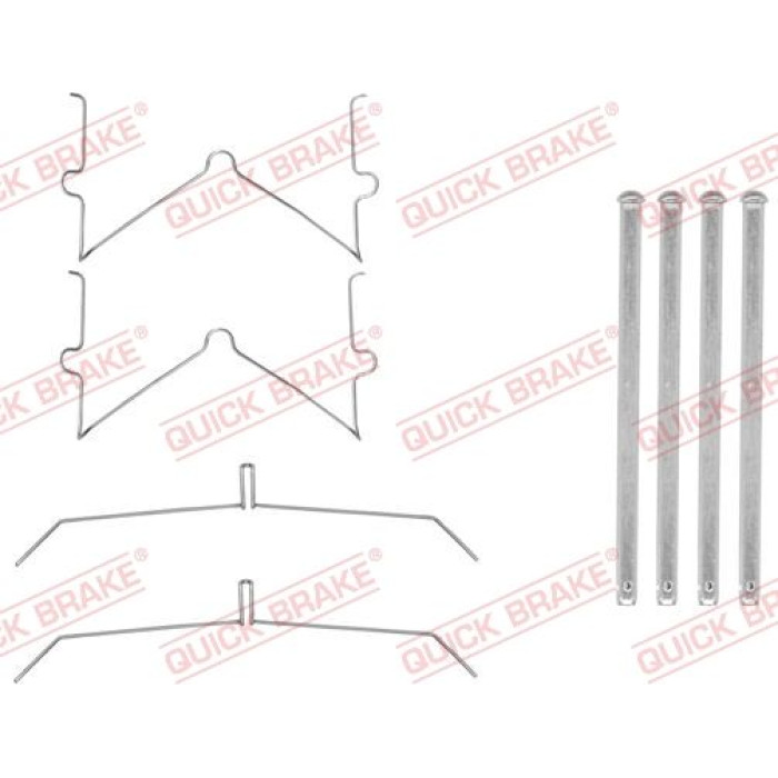 Quick Brake Zubehörsatz für Scheibenbremsbeläge 109-0003 Quick Brake Zubehörsatz für Scheibenbremsbeläge 109-0003