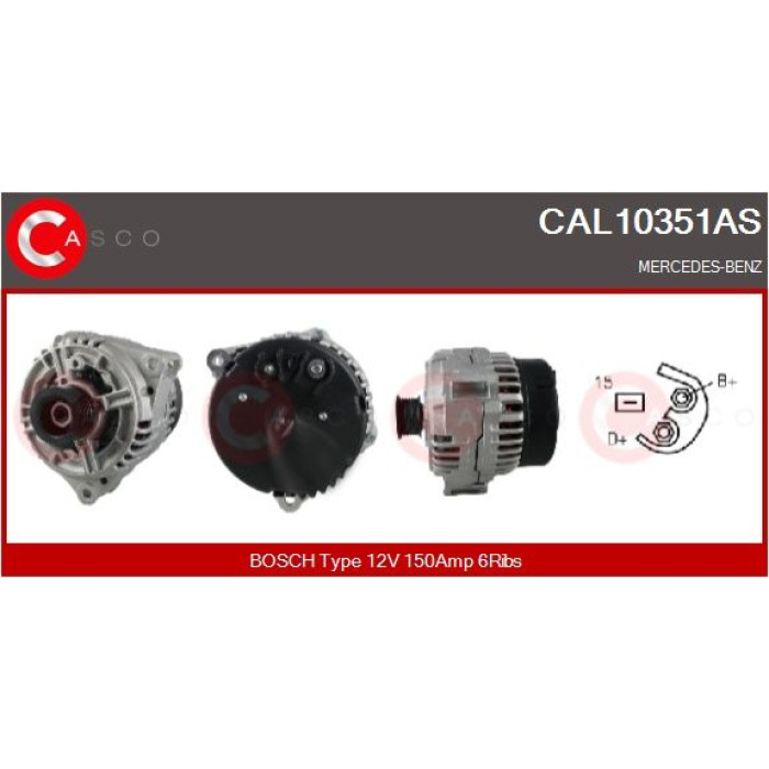 CASCO Generator CAL10351AS CASCO Generator CAL10351AS