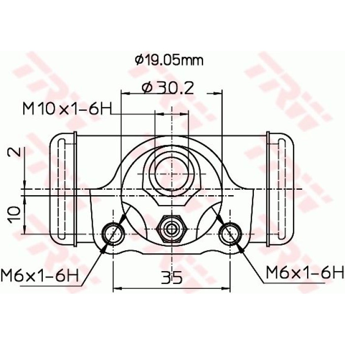 TRW Radbremszylinder BWD337 TRW Radbremszylinder BWD337
