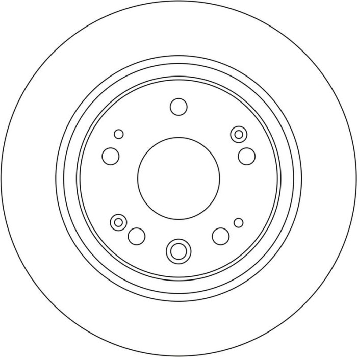 TRW Bremsscheibe Hinterachse DF4431 TRW Bremsscheibe Hinterachse DF4431