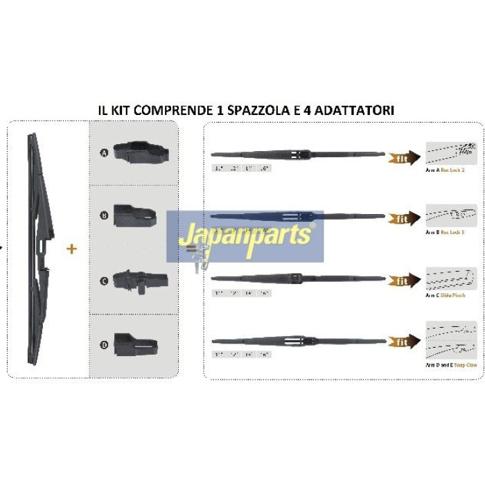 SS-X35R Scheibenwischer 350mm Ty Nissan/Mazda SS-X35R Scheibenwischer 350mm Ty Nissan/Mazda