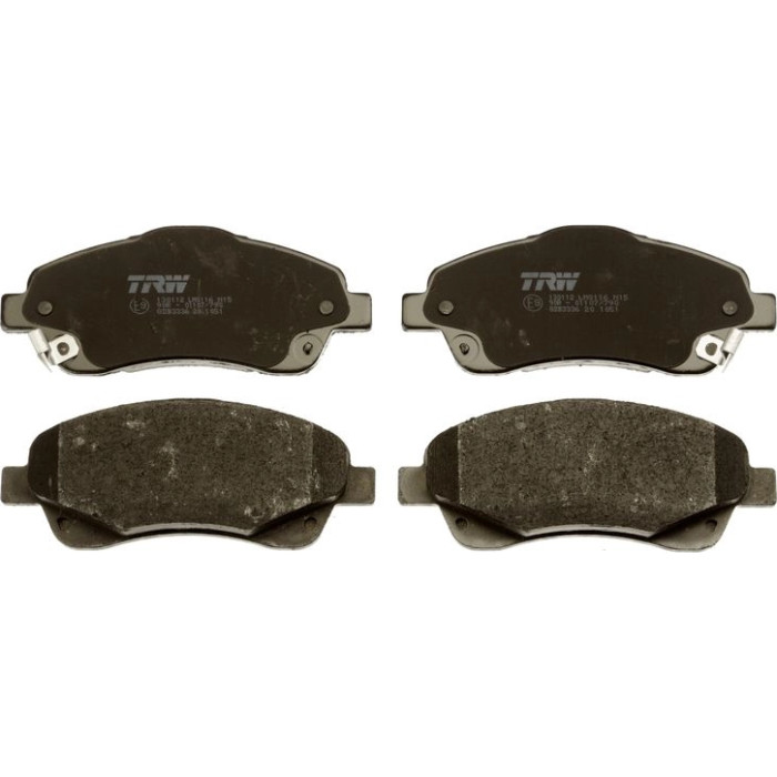TRW Bremsbeläge Vorderachse GDB3336 TRW Bremsbeläge Vorderachse GDB3336