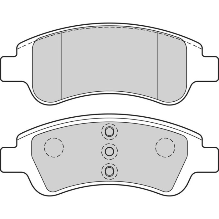 Valeo Bremsbelagsatz 302639 Valeo Bremsbelagsatz 302639