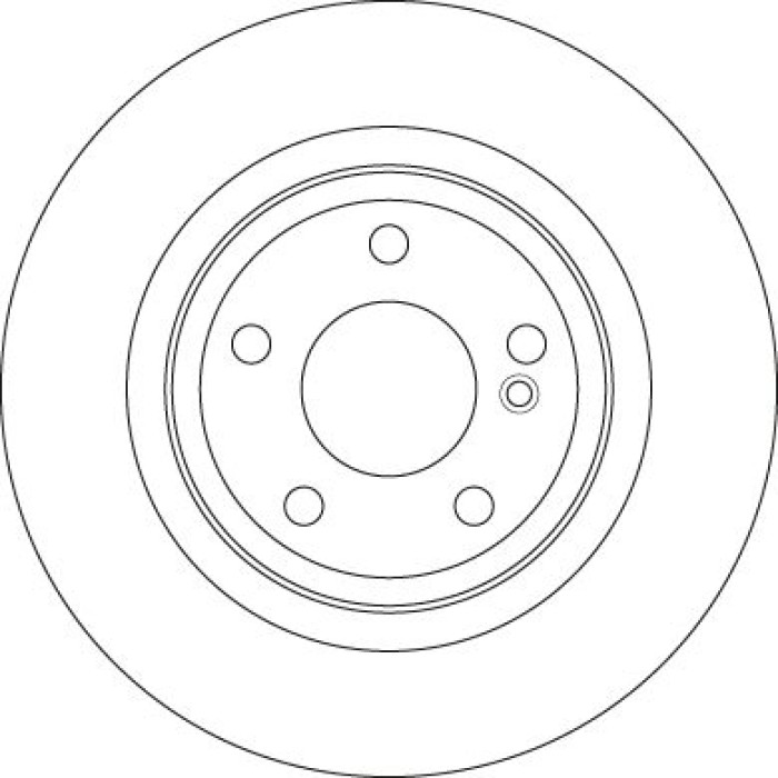 TRW Bremsscheibe Hinterachse DF6358 TRW Bremsscheibe Hinterachse DF6358